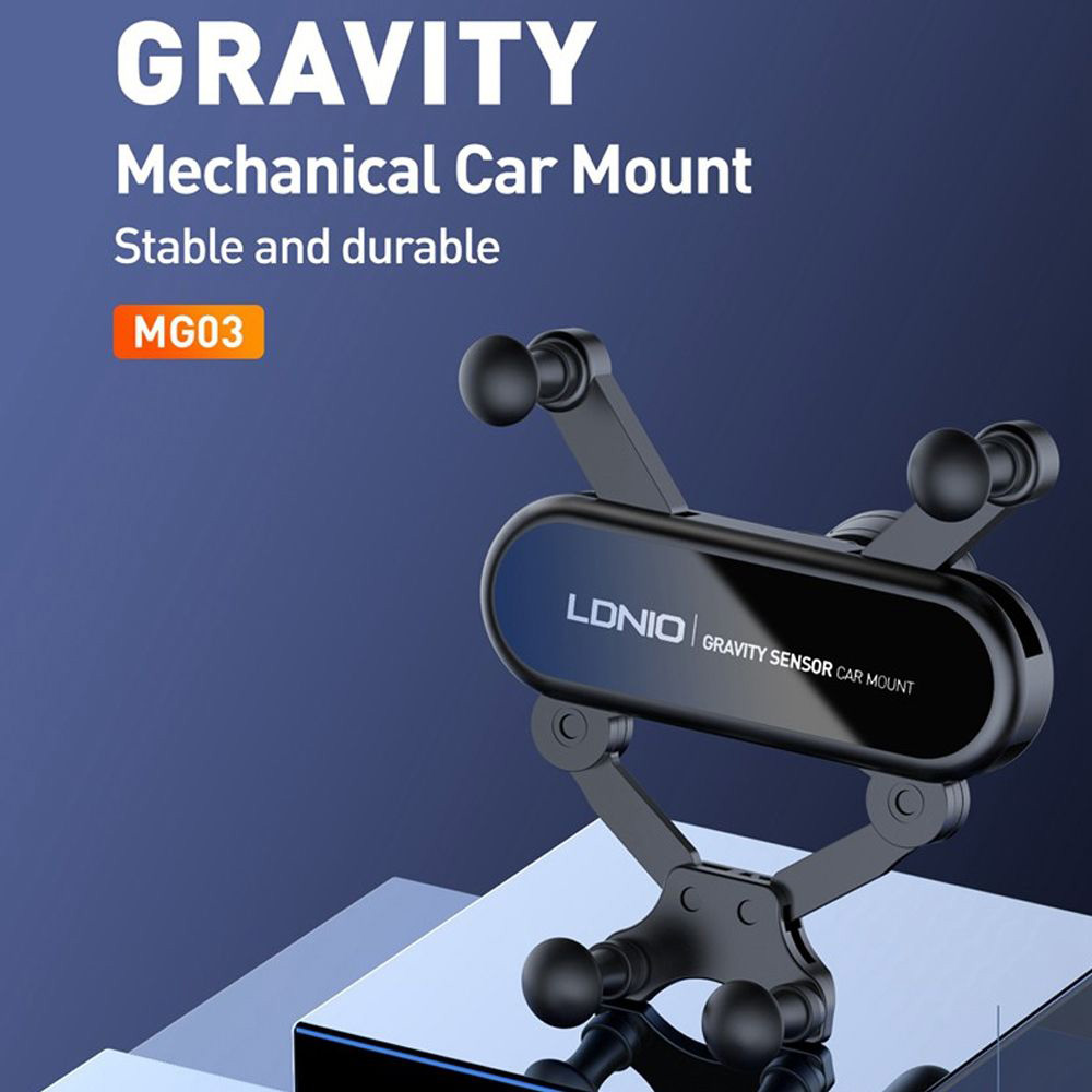 LDNIO MG03 Air Vent Gravity Mechanical Car Mount